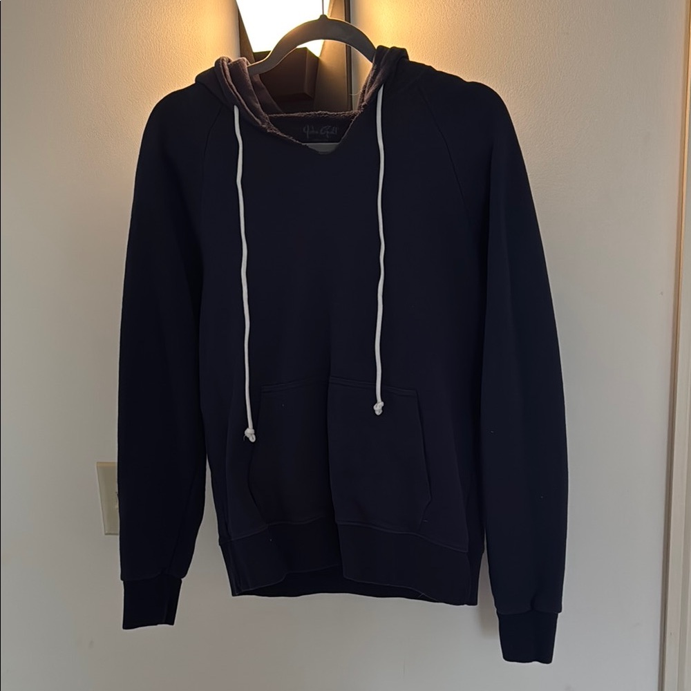 Brandy Melville (John Gualt) Women's Small Navy Blue Hoodie Sweater